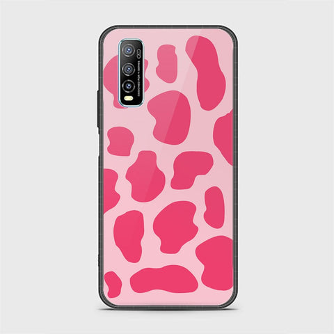 Vivo Y70s Cover - Vanilla Dream Series - HQ Ultra Shine Premium Infinity Glass Soft Silicon Borders Case