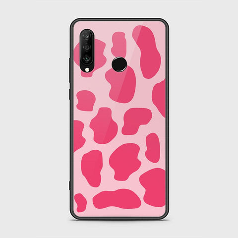 Huawei P30 lite Cover - Vanilla Dream Series - HQ Ultra Shine Premium Infinity Glass Soft Silicon Borders Case