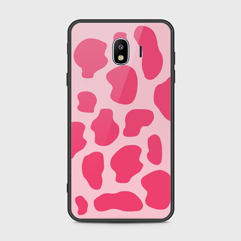 Samsung Galaxy J4 2018 Cover - Vanilla Dream Series - HQ Ultra Shine Premium Infinity Glass Soft Silicon Borders Case