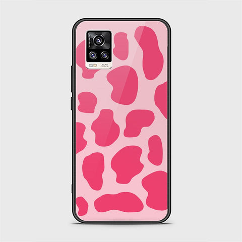 Vivo V20 Cover - Vanilla Dream Series - HQ Ultra Shine Premium Infinity Glass Soft Silicon Borders Case