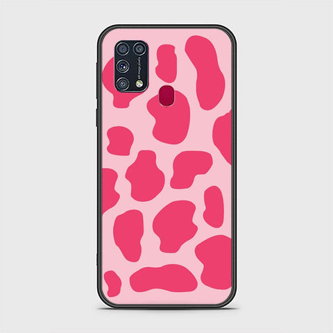 Samsung Galaxy M31 Cover - Vanilla Dream Series - HQ Ultra Shine Premium Infinity Glass Soft Silicon Borders Case