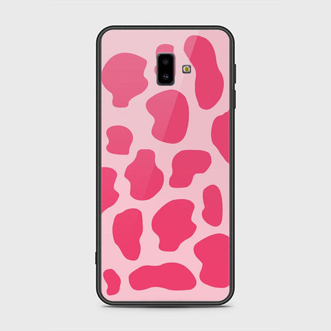 Samsung Galaxy J6 Plus 2018 Cover - Vanilla Dream Series - HQ Ultra Shine Premium Infinity Glass Soft Silicon Borders Case