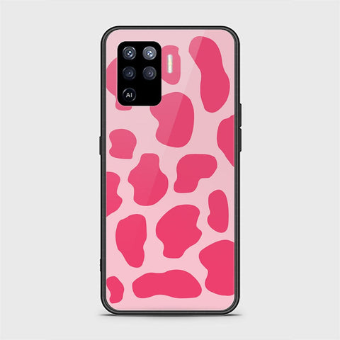 Oppo F19 Pro Cover - Vanilla Dream Series - HQ Ultra Shine Premium Infinity Glass Soft Silicon Borders Case