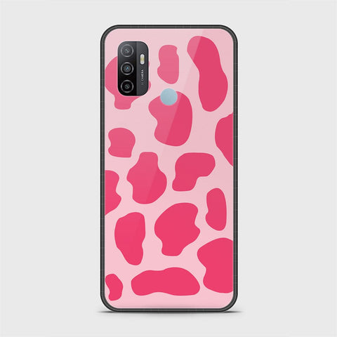 Oppo A53 Cover - Vanilla Dream Series - HQ Ultra Shine Premium Infinity Glass Soft Silicon Borders Case