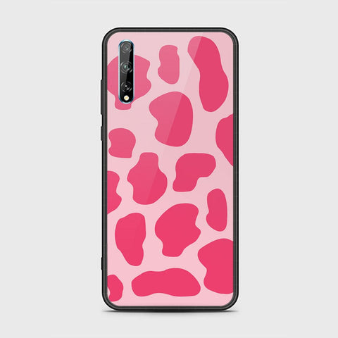 Huawei Y8p Cover - Vanilla Dream Series - HQ Ultra Shine Premium Infinity Glass Soft Silicon Borders Case