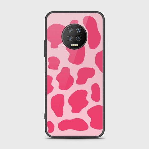 Infinix Note 7 Cover - Adventure Series - HQ Ultra Shine Premium Infinity Glass Soft Silicon Borders Case