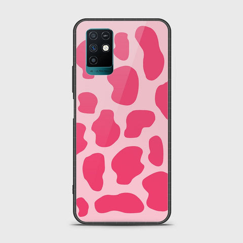 Infinix Note 10 Cover - Vanilla Dream Series - HQ Ultra Shine Premium Infinity Glass Soft Silicon Borders Case