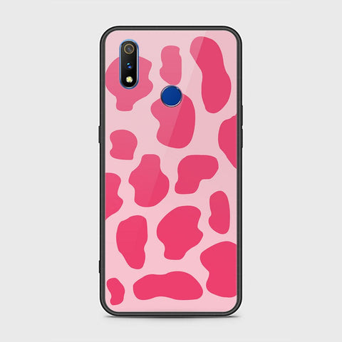 Realme 3 Cover - Vanilla Dream Series - HQ Ultra Shine Premium Infinity Glass Soft Silicon Borders Case