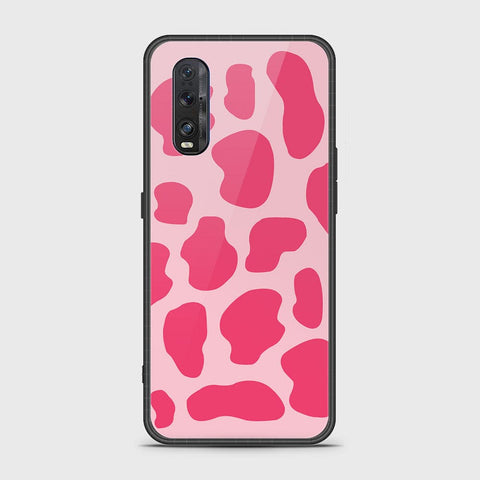 Oppo Find X2 Cover - Vanilla Dream Series - HQ Ultra Shine Premium Infinity Glass Soft Silicon Borders Case