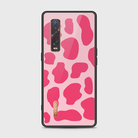 Oppo Find X2 Pro Cover - Vanilla Dream Series - HQ Ultra Shine Premium Infinity Glass Soft Silicon Borders Case