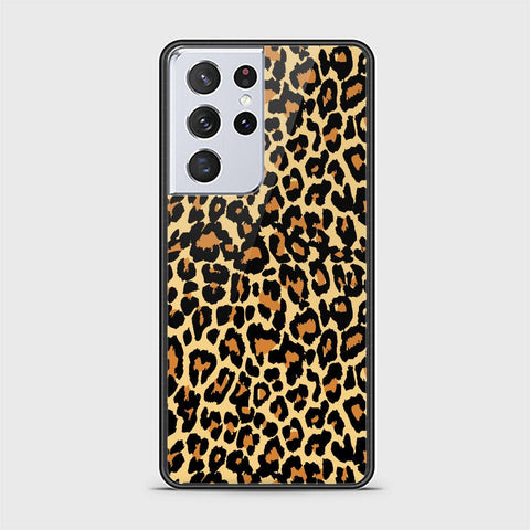 Samsung Galaxy S21 Ultra 5G Cover - Vanilla Dream Series - HQ Ultra Shine Premium Infinity Glass Soft Silicon Borders Case