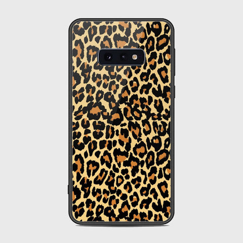 Samsung Galaxy S10e Cover - Vanilla Dream Series - HQ Ultra Shine Premium Infinity Glass Soft Silicon Borders Case