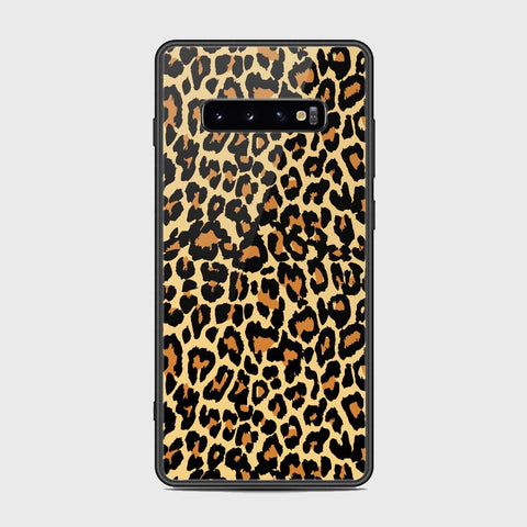 Samsung Galaxy S10 Plus Cover - Vanilla Dream Series - HQ Ultra Shine Premium Infinity Glass Soft Silicon Borders Case