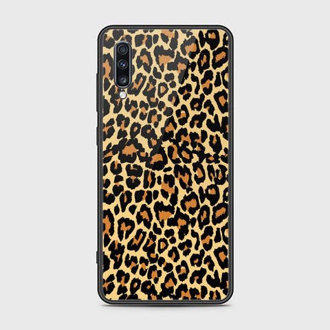 Samsung Galaxy A70 Cover - Vanilla Dream Series - HQ Ultra Shine Premium Infinity Glass Soft Silicon Borders Case