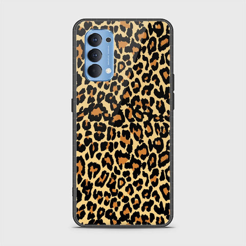 Oppo Reno 4 Cover - Vanilla Dream Series - HQ Ultra Shine Premium Infinity Glass Soft Silicon Borders Case