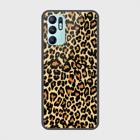 Oppo Reno 6 Cover - Vanilla Dream Series - HQ Ultra Shine Premium Infinity Glass Soft Silicon Borders Case