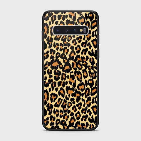 Samsung Galaxy S10 Cover - Vanilla Dream Series - HQ Ultra Shine Premium Infinity Glass Soft Silicon Borders Case