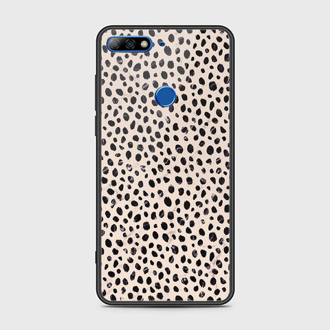 Huawei Y7 Prime 2018 Cover - Vanilla Dream Series - HQ Ultra Shine Premium Infinity Glass Soft Silicon Borders Case