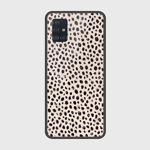 Samsung Galaxy A51 Cover - Vanilla Dream Series - HQ Ultra Shine Premium Infinity Glass Soft Silicon Borders Case