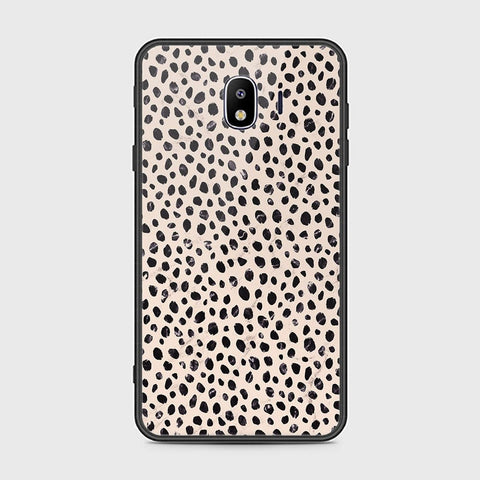 Samsung Galaxy J4 2018 Cover - Vanilla Dream Series - HQ Ultra Shine Premium Infinity Glass Soft Silicon Borders Case