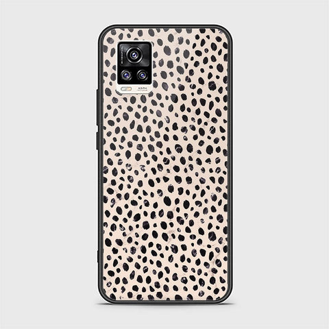 Vivo V20 Cover - Vanilla Dream Series - HQ Ultra Shine Premium Infinity Glass Soft Silicon Borders Case