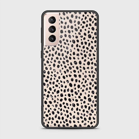 Samsung Galaxy S21 Plus 5G Cover - Vanilla Dream Series - HQ Ultra Shine Premium Infinity Glass Soft Silicon Borders Case