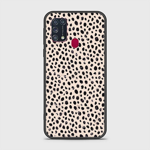 Samsung Galaxy M31 Cover - Vanilla Dream Series - HQ Ultra Shine Premium Infinity Glass Soft Silicon Borders Case