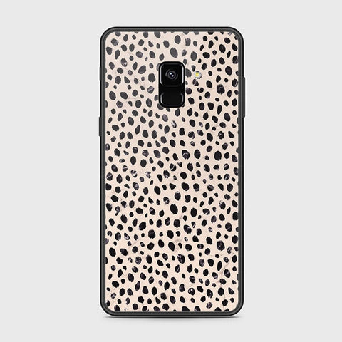 Samsung Galaxy A8 2018 Cover - Vanilla Dream Series - HQ Ultra Shine Premium Infinity Glass Soft Silicon Borders Case