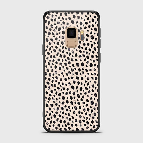 Samsung Galaxy S9 Cover - Vanilla Dream Series - HQ Ultra Shine Premium Infinity Glass Soft Silicon Borders Case