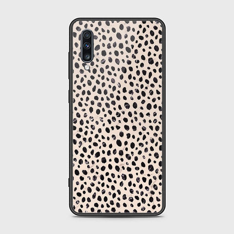 Samsung Galaxy A70 Cover - Vanilla Dream Series - HQ Ultra Shine Premium Infinity Glass Soft Silicon Borders Case