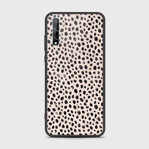 Huawei Y8p Cover - Vanilla Dream Series - HQ Ultra Shine Premium Infinity Glass Soft Silicon Borders Case