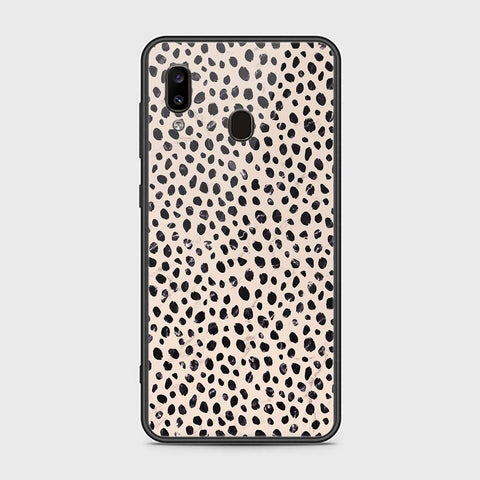 Samsung Galaxy A30 Cover - Vanilla Dream Series - HQ Ultra Shine Premium Infinity Glass Soft Silicon Borders Case