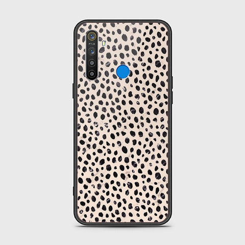 Realme 5 Cover - Vanilla Dream Series - HQ Ultra Shine Premium Infinity Glass Soft Silicon Borders Case