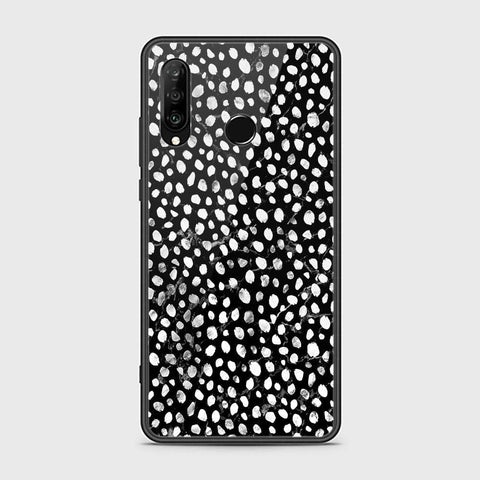 Huawei P30 lite Cover - Vanilla Dream Series - HQ Ultra Shine Premium Infinity Glass Soft Silicon Borders Case