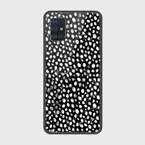 Samsung Galaxy A51 Cover - Vanilla Dream Series - HQ Ultra Shine Premium Infinity Glass Soft Silicon Borders Case