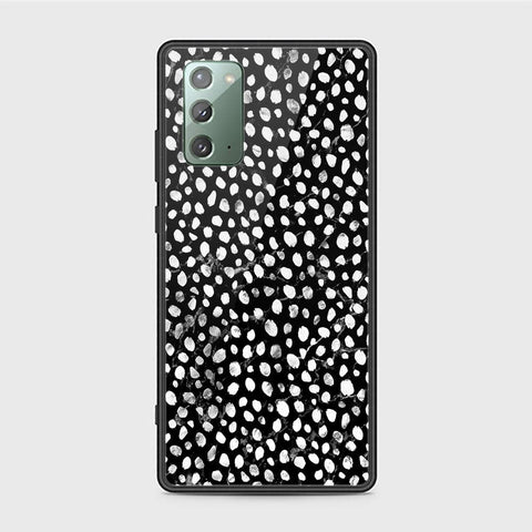 Samsung Galaxy Note 20 Cover - Vanilla Dream Series - HQ Ultra Shine Premium Infinity Glass Soft Silicon Borders Case