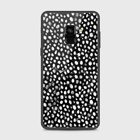 Samsung Galaxy A8 2018 Cover - Vanilla Dream Series - HQ Ultra Shine Premium Infinity Glass Soft Silicon Borders Case