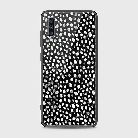 Samsung Galaxy A70 Cover - Vanilla Dream Series - HQ Ultra Shine Premium Infinity Glass Soft Silicon Borders Case