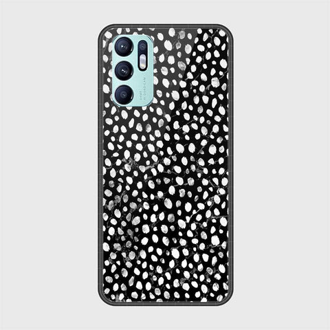 Oppo Reno 6 Cover - Vanilla Dream Series - HQ Ultra Shine Premium Infinity Glass Soft Silicon Borders Case