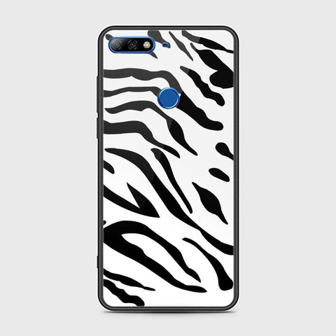 Huawei Y7 Prime 2018 Cover - Vanilla Dream Series - HQ Ultra Shine Premium Infinity Glass Soft Silicon Borders Case
