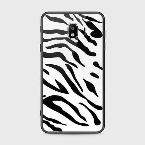 Samsung Galaxy J4 2018 Cover - Vanilla Dream Series - HQ Ultra Shine Premium Infinity Glass Soft Silicon Borders Case