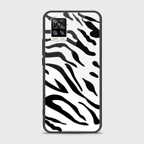 Vivo V20 Cover - Vanilla Dream Series - HQ Ultra Shine Premium Infinity Glass Soft Silicon Borders Case