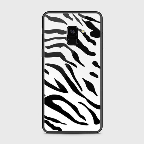 Samsung Galaxy A8 2018 Cover - Vanilla Dream Series - HQ Ultra Shine Premium Infinity Glass Soft Silicon Borders Case