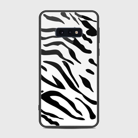 Samsung Galaxy S10e Cover - Vanilla Dream Series - HQ Ultra Shine Premium Infinity Glass Soft Silicon Borders Case