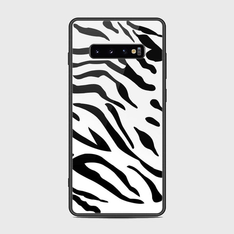 Samsung Galaxy S10 Plus Cover - Vanilla Dream Series - HQ Ultra Shine Premium Infinity Glass Soft Silicon Borders Case