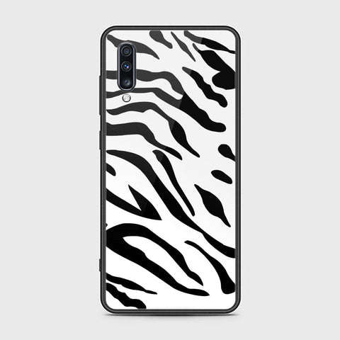 Samsung Galaxy A70 Cover - Vanilla Dream Series - HQ Ultra Shine Premium Infinity Glass Soft Silicon Borders Case