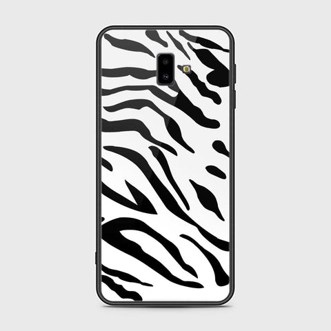 Samsung Galaxy J6 Plus 2018 Cover - Vanilla Dream Series - HQ Ultra Shine Premium Infinity Glass Soft Silicon Borders Case