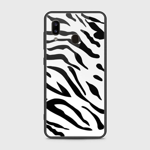 Samsung Galaxy A30 Cover - Vanilla Dream Series - HQ Ultra Shine Premium Infinity Glass Soft Silicon Borders Case