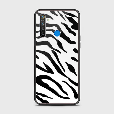 Realme 5 Cover - Vanilla Dream Series - HQ Ultra Shine Premium Infinity Glass Soft Silicon Borders Case