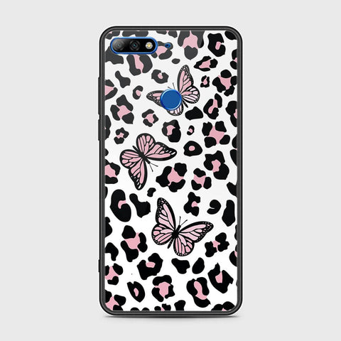 Huawei Y7 Prime 2018 Cover - Vanilla Dream Series - HQ Ultra Shine Premium Infinity Glass Soft Silicon Borders Case